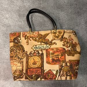 Vintage Tapestry Style Antique Tote Bag